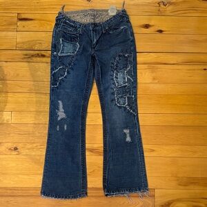 Stitch’s  29” designer  Distressed Boot Cut Jeans